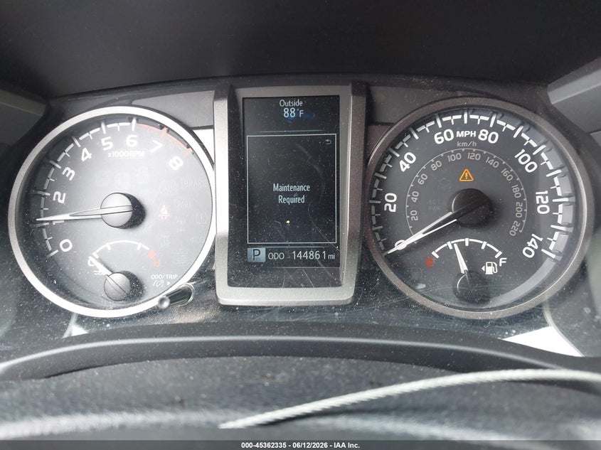 2018 Toyota Tacoma VIN 5TFCZ5AN2JX143891 IAAI salvage auction — FRONT & REAR, Original (Texas), sold $10,800 on 2026-07-16 (photo 7)