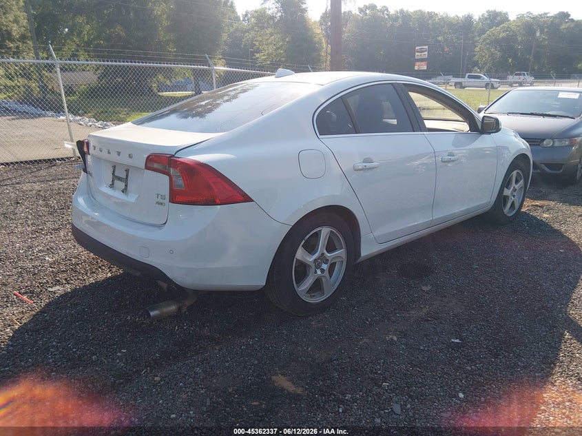 2013 Volvo S60 VIN YV1612FH9D2183175 IAAI salvage auction — LEFT SIDE, Salvage (South Carolina), sold $25 on 2026-07-28 (photo 4)