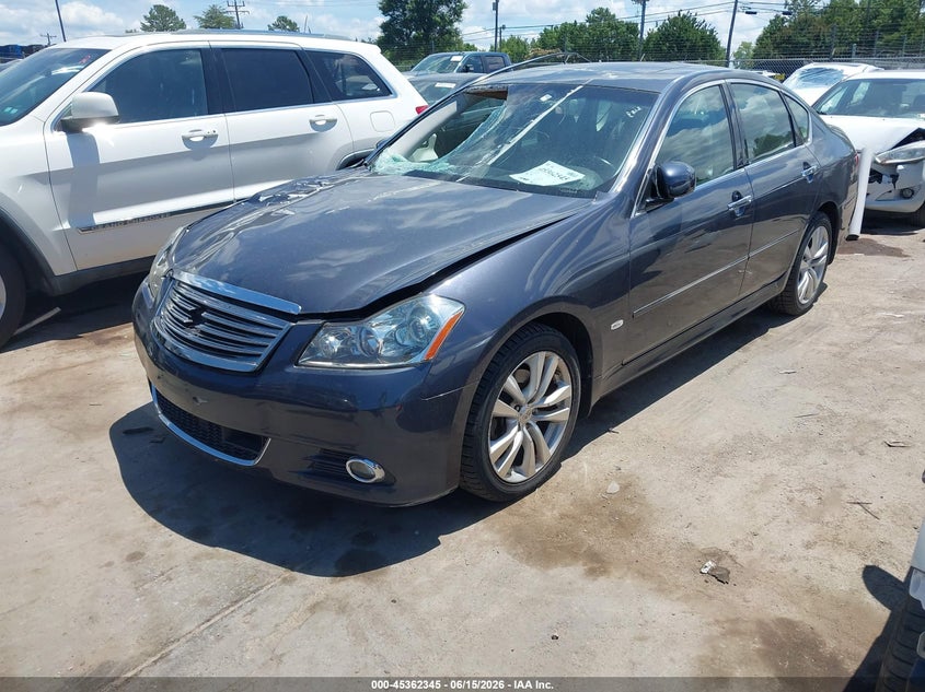 2009 Infiniti M45 VIN JNKBY01F89M750089 IAAI salvage auction — RIGHT FRONT, Salvage (North Carolina), sold $725 on 2026-07-06 (photo 2)