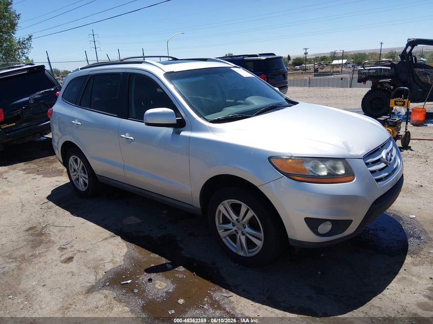 2011 Hyundai Santa fe VIN 5XYZK4AG8BG062778 IAAI salvage auction — NORMAL WEAR, Clear (New Mexico), sold $400 on 2026-07-20 (photo 1)