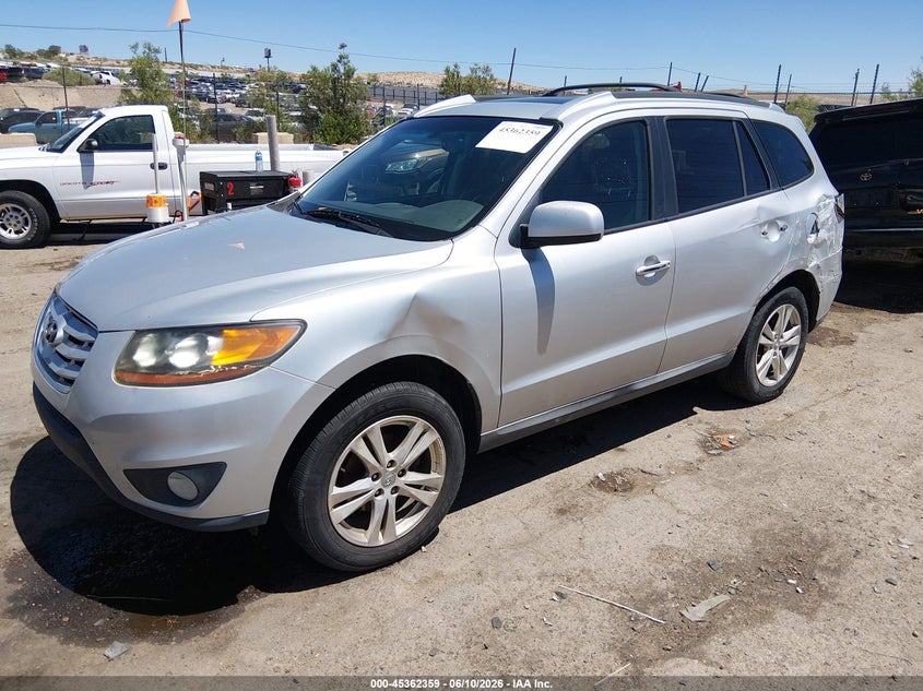 2011 Hyundai Santa fe VIN 5XYZK4AG8BG062778 IAAI salvage auction — NORMAL WEAR, Clear (New Mexico), sold $400 on 2026-07-20 (photo 2)