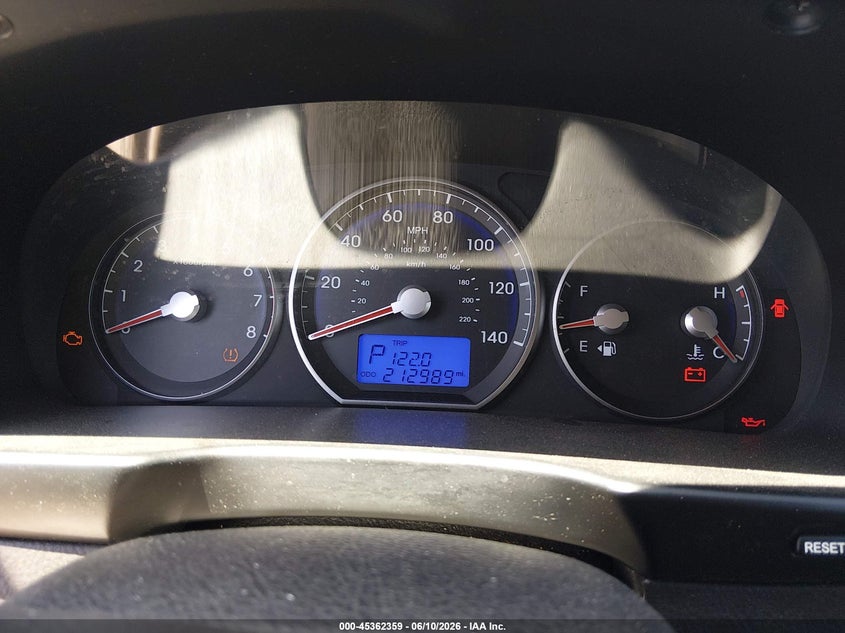 2011 Hyundai Santa fe VIN 5XYZK4AG8BG062778 IAAI salvage auction — NORMAL WEAR, Clear (New Mexico), sold $400 on 2026-07-20 (photo 7)