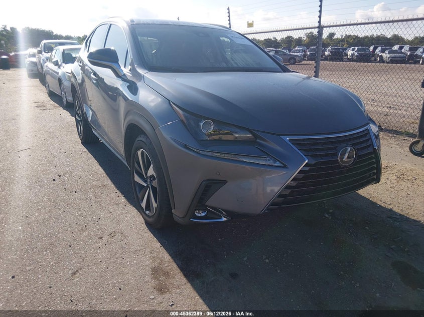 2018 Lexus Nx VIN JTJYARBZXJ2099414 IAAI salvage auction — LEFT FRONT, Salvage (Louisiana), sold $8,150 on 2026-07-29 (photo 1)