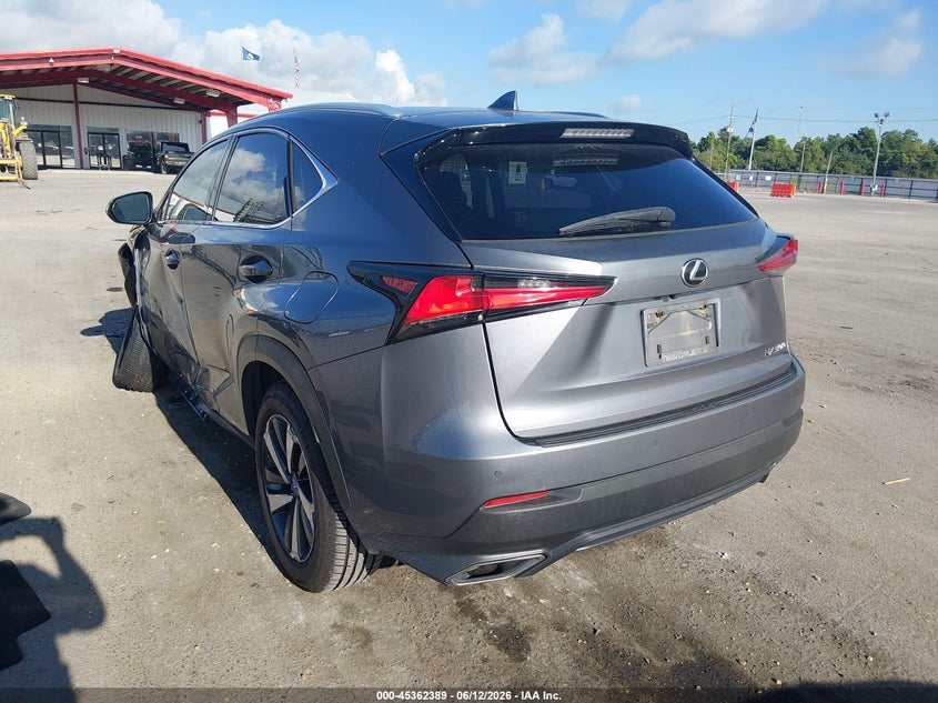 2018 Lexus Nx VIN JTJYARBZXJ2099414 IAAI salvage auction — LEFT FRONT, Salvage (Louisiana), sold $8,150 on 2026-07-29 (photo 3)