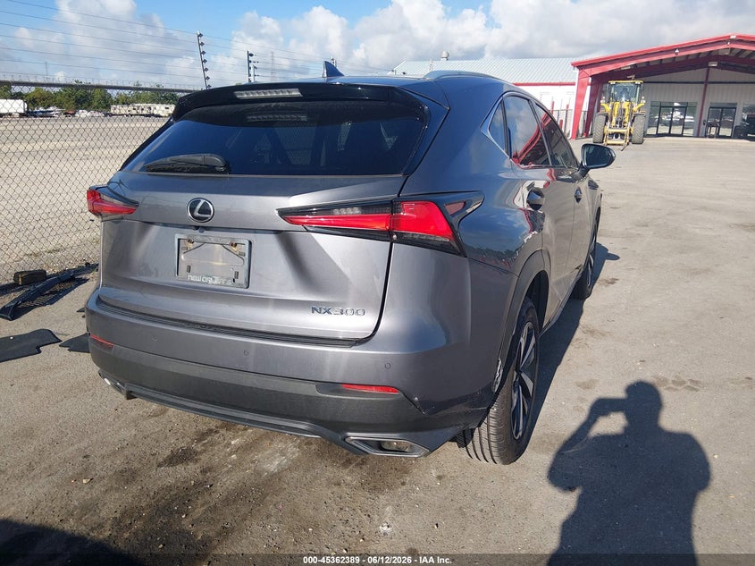 2018 Lexus Nx VIN JTJYARBZXJ2099414 IAAI salvage auction — LEFT FRONT, Salvage (Louisiana), sold $8,150 on 2026-07-29 (photo 4)