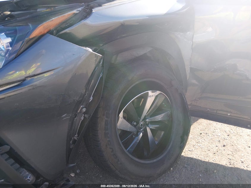 2018 Lexus Nx VIN JTJYARBZXJ2099414 IAAI salvage auction — LEFT FRONT, Salvage (Louisiana), sold $8,150 on 2026-07-29 (photo 6)