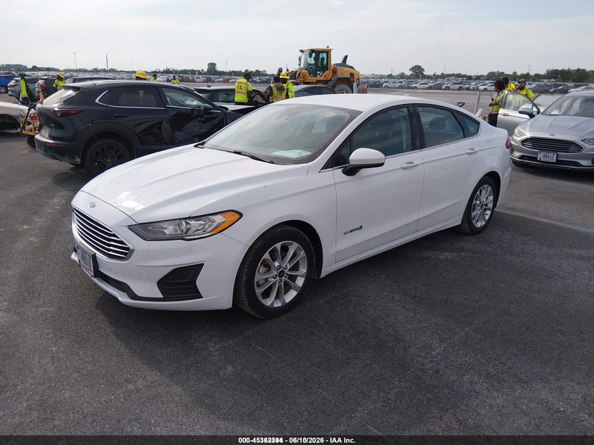 2019 Ford Fusion VIN 3FA6P0LU5KR149534 IAAI salvage auction — FRONT END, Sf97 (Illinois), sold $1,650 on 2026-07-09 (photo 2)