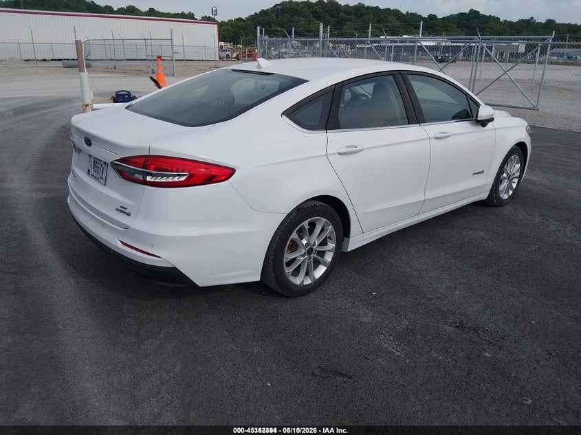 2019 Ford Fusion VIN 3FA6P0LU5KR149534 IAAI salvage auction — FRONT END, Sf97 (Illinois), sold $1,650 on 2026-07-09 (photo 4)