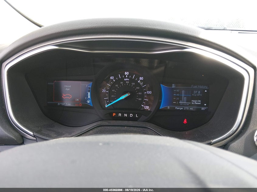 2019 Ford Fusion VIN 3FA6P0LU5KR149534 IAAI salvage auction — FRONT END, Sf97 (Illinois), sold $1,650 on 2026-07-09 (photo 7)