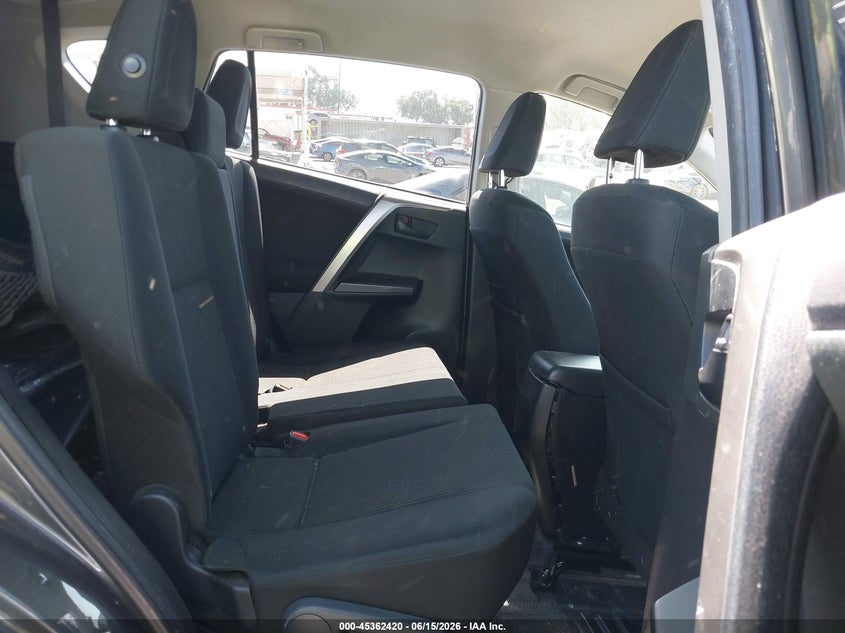 2016 Toyota Rav 4 VIN JTMBFREV6GD190941 IAAI salvage auction — LEFT REAR, Salvage Title, sold $4,050 on 2026-07-29 (photo 8)
