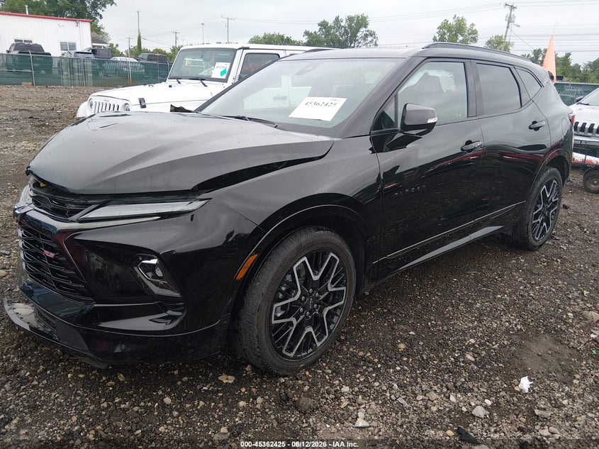 2023 Chevrolet Blazer VIN 3GNKBKRS8PS177666 IAAI salvage auction — FRONT END, Salvage Title, sold $6,300 on 2026-07-18 (photo 2)