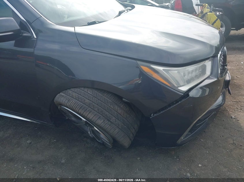 2020 Acura Mdx VIN 5J8YD4H80LL011187 IAAI salvage auction — FRONT END, Salvage (Pennsylvania), sold $7,100 on 2026-07-09 (photo 6)