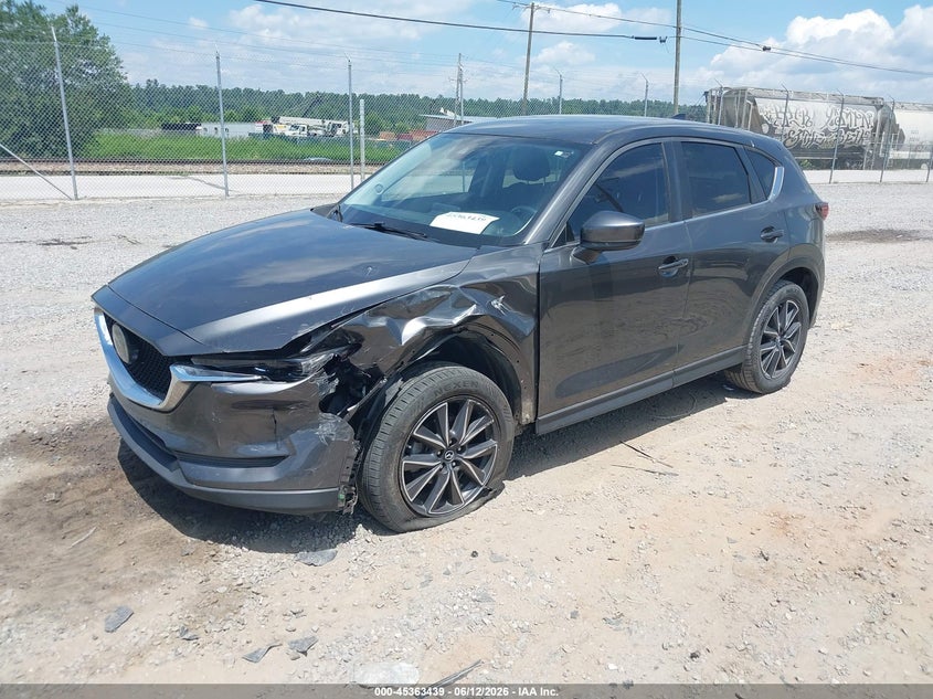 2018 Mazda Cx-5 VIN JM3KFBCM9J0455990 IAAI salvage auction — LEFT FRONT, Salvage (North Carolina), sold $6,300 on 2026-07-16 (photo 2)