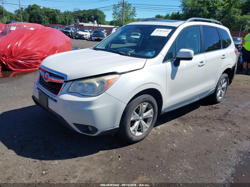 2014 Subaru Forester VIN JF2SJAHC9EH479782 IAAI salvage auction — FRONT & REAR, Salvage (Idaho), sold $950 on 2026-07-08 (photo 2)