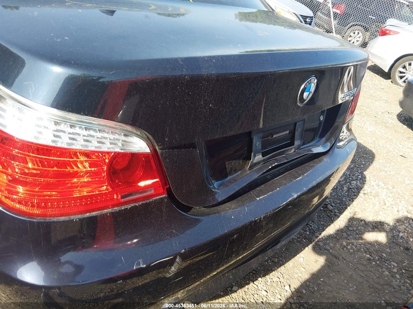 2008 BMW 5 series VIN WBANU53538CT11833 IAAI salvage auction — REAR END, Bill Of Sale (New York), sold $475 on 2026-07-14 (photo 6)