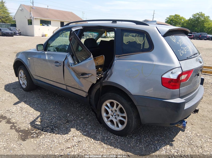 2005 BMW X3 VIN WBXPA73465WC51456 IAAI salvage auction — LEFT REAR, Bill Of Sale (New York), sold $450 on 2026-07-14 (photo 3)