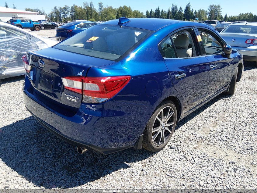 2017 Subaru Impreza VIN 4S3GKAU60H3619818 IAAI salvage auction — LEFT SIDE, Bill Of Sale (Washington), sold $1,250 on 2026-07-22 (photo 4)