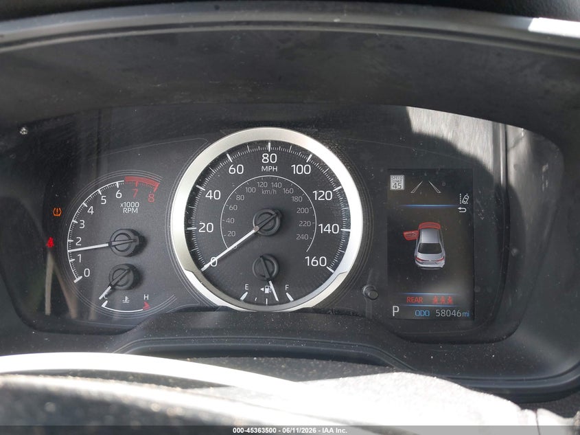 2021 Toyota Corolla VIN JTDEPMAE2MJ121292 IAAI salvage auction — FRONT END, Salvage (Texas), sold $4,750 on 2026-07-31 (photo 7)