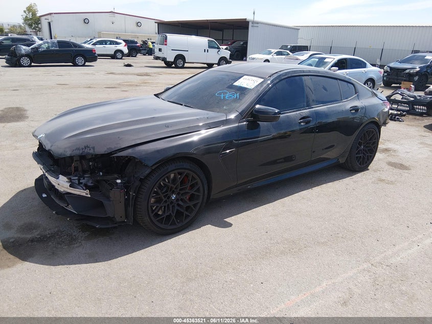 2024 BMW M8 VIN WBSGV0C00RCN22532 IAAI salvage auction — REAR END, Salvage (California), sold $31,325 on 2026-07-29 (photo 2)