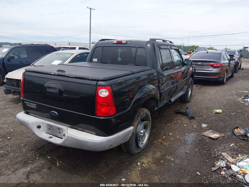 2004 Ford Explorer sport trac VIN 1FMZU77K44UC07982 IAAI salvage auction — RIGHT SIDE, Salvage (Tennessee), sold $275 on 2026-07-09 (photo 4)