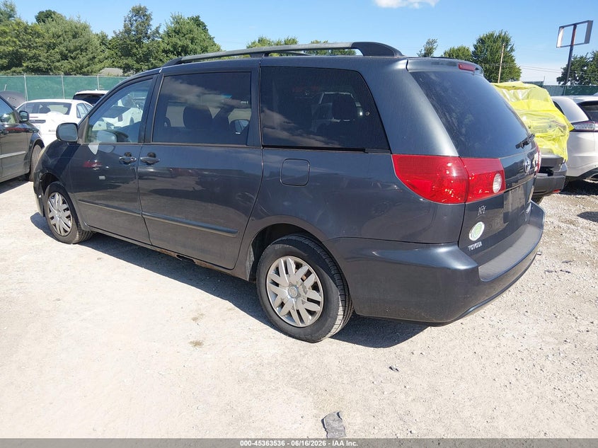 2006 Toyota Sienna VIN 5TDZA23C86S488724 IAAI salvage auction — NORMAL WEAR, Original (Kentucky), sold $550 on 2026-07-06 (photo 3)