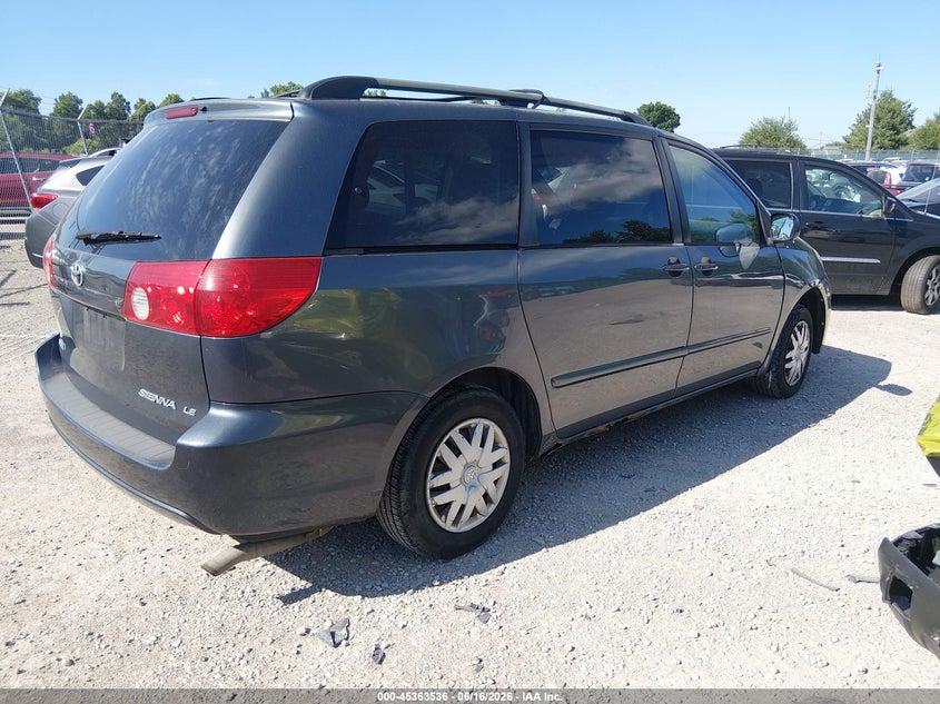 2006 Toyota Sienna VIN 5TDZA23C86S488724 IAAI salvage auction — NORMAL WEAR, Original (Kentucky), sold $550 on 2026-07-06 (photo 4)