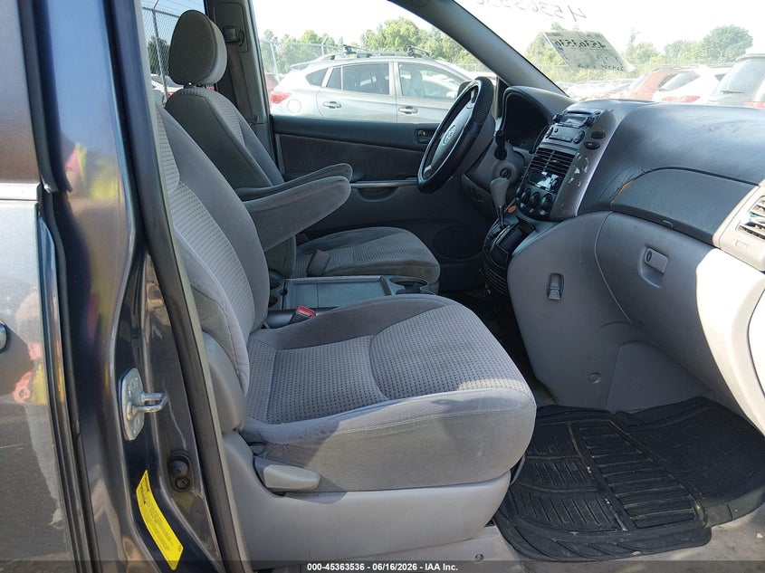 2006 Toyota Sienna VIN 5TDZA23C86S488724 IAAI salvage auction — NORMAL WEAR, Original (Kentucky), sold $550 on 2026-07-06 (photo 5)