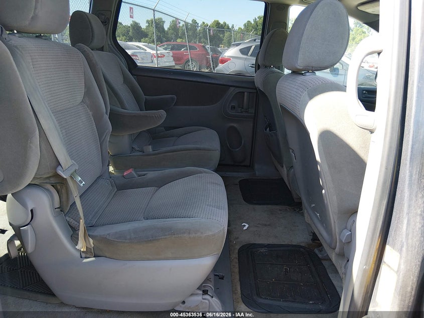 2006 Toyota Sienna VIN 5TDZA23C86S488724 IAAI salvage auction — NORMAL WEAR, Original (Kentucky), sold $550 on 2026-07-06 (photo 8)