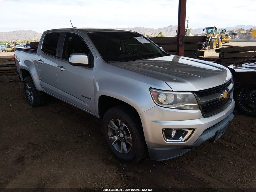 2017 Chevrolet Colorado VIN 1GCGSDENXH1303295 IAAI salvage auction — REAR END, Salvage (Arizona), sold $7,200 on 2026-07-10 (photo 1)