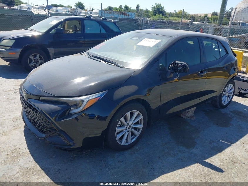 2023 Toyota Corolla VIN JTND4MBEXP3208395 IAAI salvage auction — REAR END, Salvage (California), sold $5,200 on 2026-07-17 (photo 2)