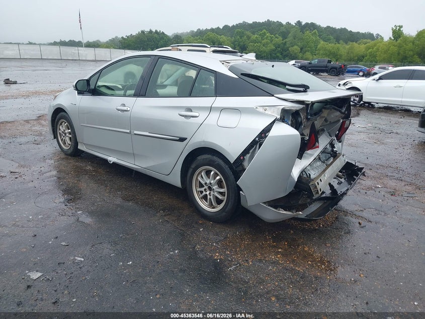 2016 Toyota Prius VIN JTDKBRFU2G3009003 IAAI salvage auction — REAR END, Salvage (Mississippi), sold $1,650 on 2026-07-13 (photo 3)