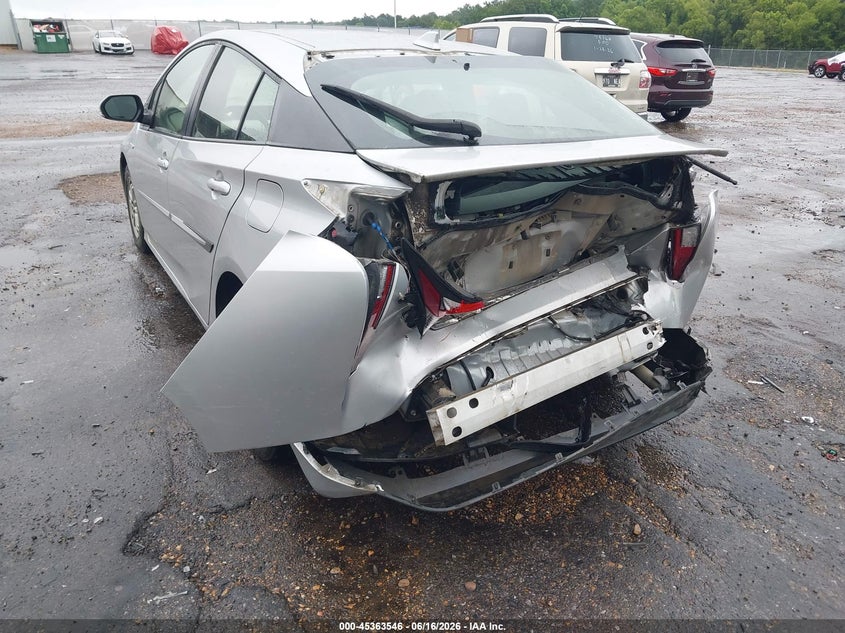 2016 Toyota Prius VIN JTDKBRFU2G3009003 IAAI salvage auction — REAR END, Salvage (Mississippi), sold $1,650 on 2026-07-13 (photo 6)