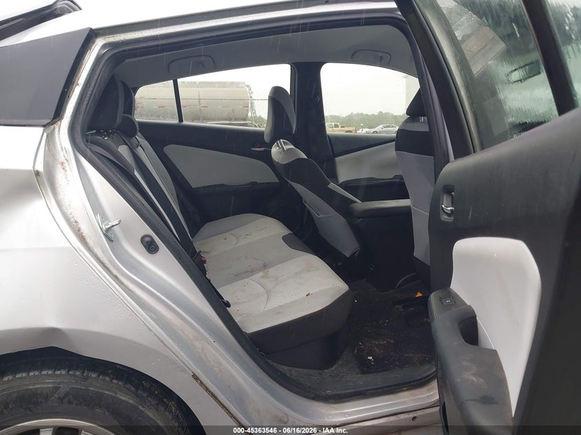 2016 Toyota Prius VIN JTDKBRFU2G3009003 IAAI salvage auction — REAR END, Salvage (Mississippi), sold $1,650 on 2026-07-13 (photo 8)