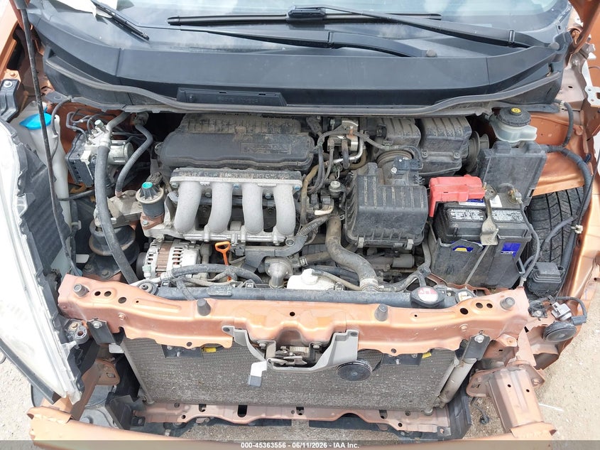 2009 Honda Fit VIN JHMGE88699S016267 IAAI salvage auction — FRONT END, Original (Texas), sold $925 on 2026-07-28 (photo 9)