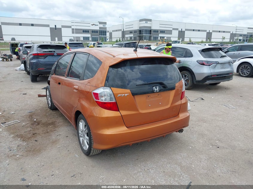 2009 Honda Fit VIN JHMGE88699S016267 IAAI salvage auction — FRONT END, Original (Texas), sold $925 on 2026-07-28 (photo 3)