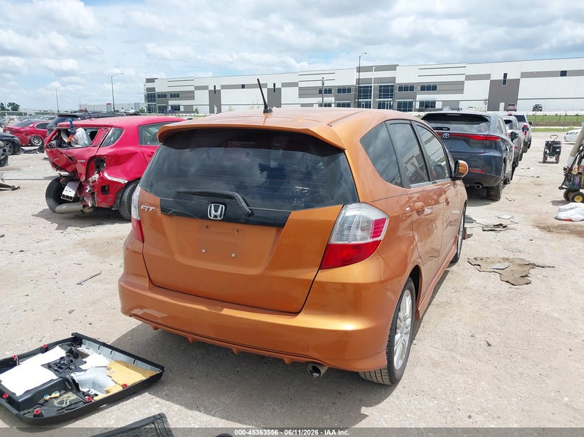 2009 Honda Fit VIN JHMGE88699S016267 IAAI salvage auction — FRONT END, Original (Texas), sold $925 on 2026-07-28 (photo 4)
