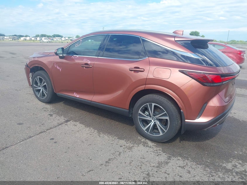 2025 Lexus Rx VIN 2T2BAMCA1SC095383 IAAI salvage auction — FRONT END, Salvage (Minnesota), sold $21,200 on 2026-07-30 (photo 3)