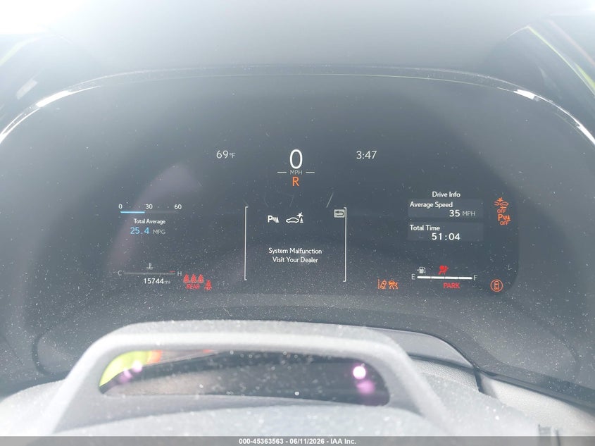2025 Lexus Rx VIN 2T2BAMCA1SC095383 IAAI salvage auction — FRONT END, Salvage (Minnesota), sold $21,200 on 2026-07-30 (photo 7)