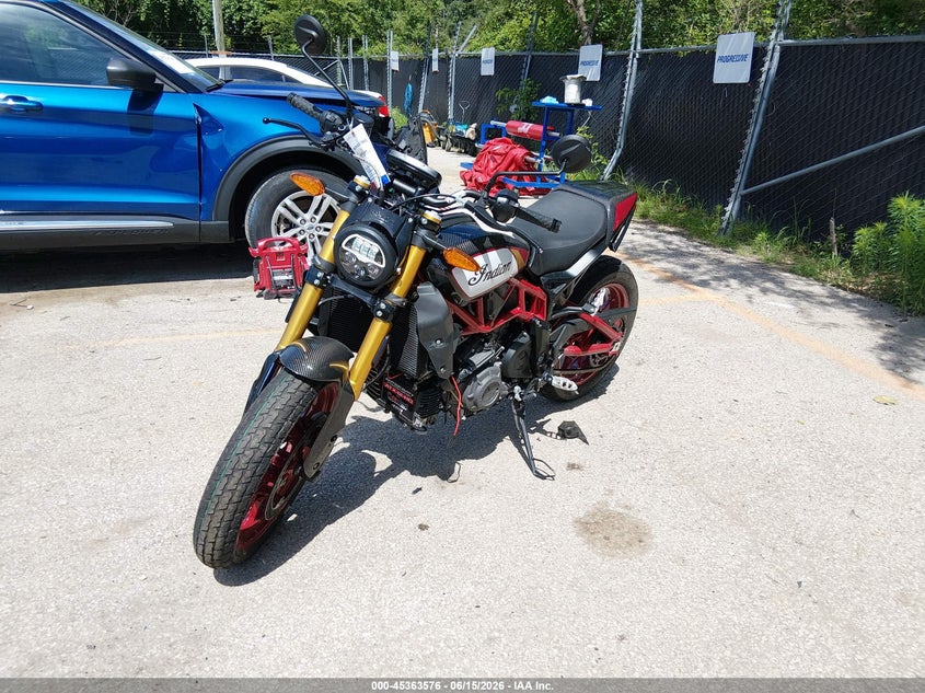 2022 Indian motorcycle co. Ftr VIN 56KRTE258N3005127 IAAI salvage auction — REAR END, Salvage (Kansas), sold $3,550 on 2026-07-08 (photo 2)