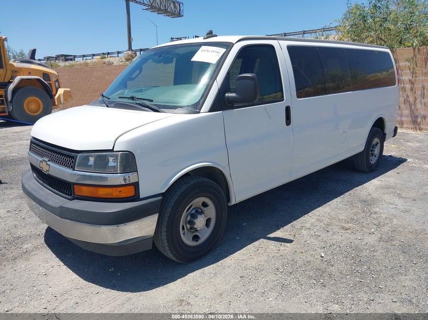 2017 Chevrolet Express 3500 VIN 1GAZGPFF8H1305512 IAAI salvage auction — NORMAL WEAR, Sf97 (California), sold $14,100 on 2026-07-28 (photo 2)