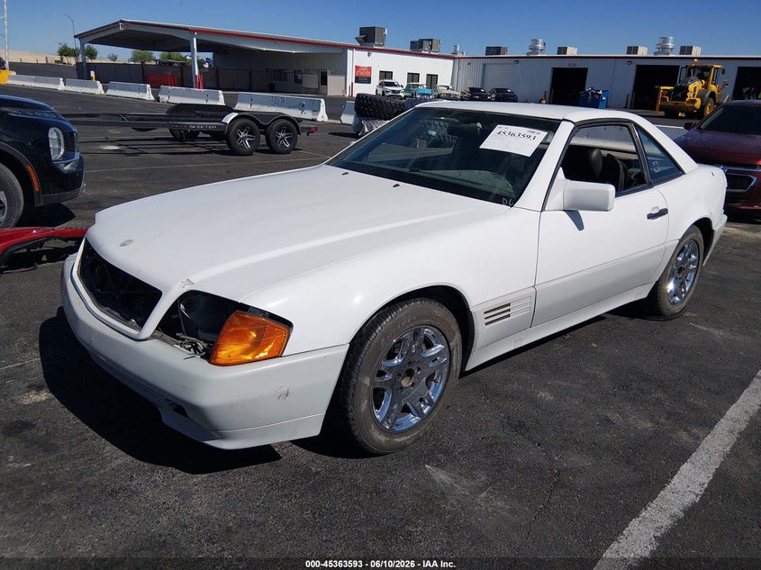 1991 Mercedes-benz 500 VIN WDBFA66E3MF035968 IAAI salvage auction — NORMAL WEAR, Clear (Nevada), sold $325 on 2026-07-24 (photo 2)