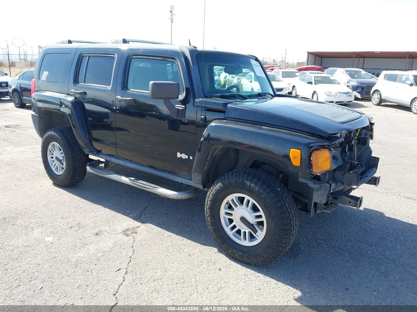 2006 Hummer H3 VIN 5GTDN136568126284 IAAI salvage auction — FRONT END, Salvage (Arizona), sold $1,450 on 2026-07-23 (photo 1)