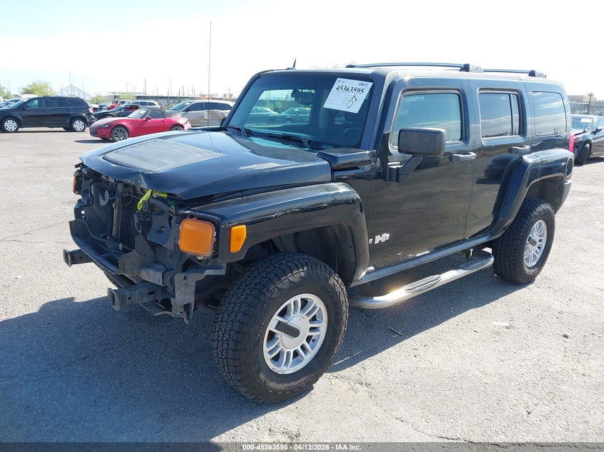 2006 Hummer H3 VIN 5GTDN136568126284 IAAI salvage auction — FRONT END, Salvage (Arizona), sold $1,450 on 2026-07-23 (photo 2)