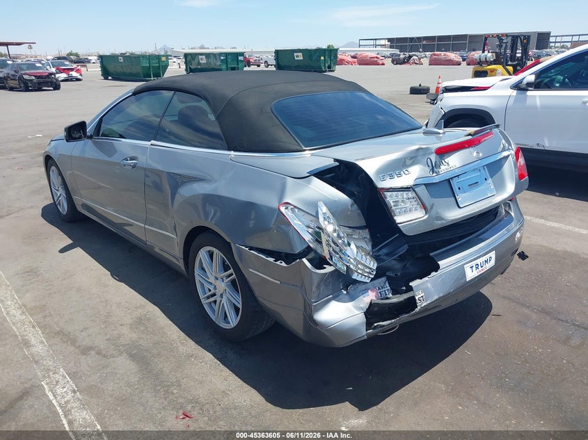 2011 Mercedes-benz E-klasse VIN WDDKK5GF5BF098586 IAAI salvage auction — RIGHT REAR, Salvage (Arizona), sold $1,950 on 2026-07-14 (photo 3)