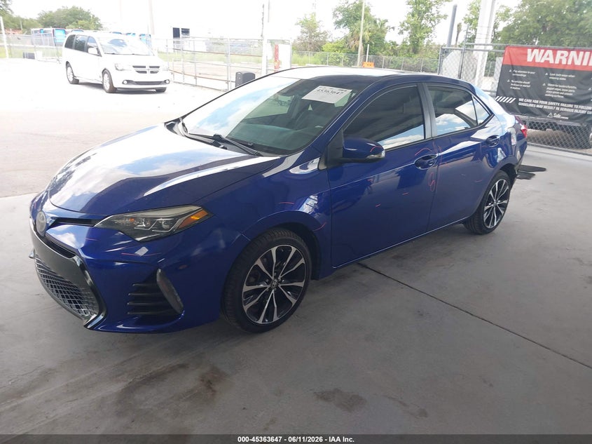 2019 Toyota Corolla VIN 5YFBURHE4KP921261 IAAI salvage auction — REAR END, Salvage Title, sold $3,550 on 2026-07-22 (photo 2)