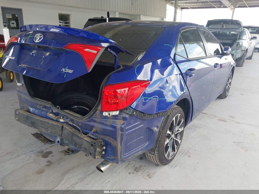 2019 Toyota Corolla VIN 5YFBURHE4KP921261 IAAI salvage auction — REAR END, Salvage Title, sold $3,550 on 2026-07-22 (photo 4)