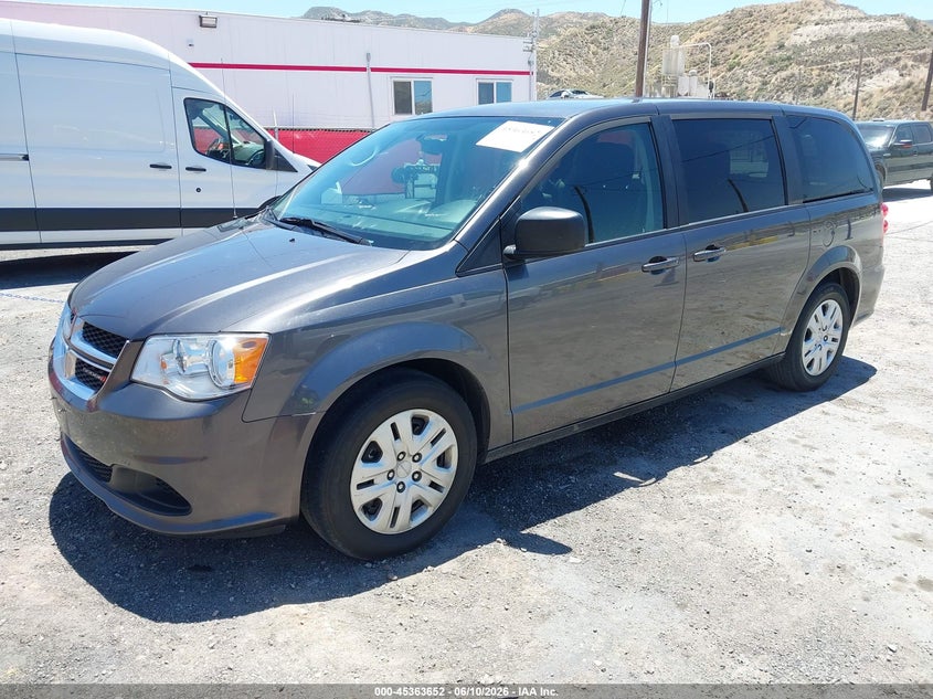 2018 Dodge Grand caravan VIN 2C4RDGBG6JR143380 IAAI salvage auction — NORMAL WEAR, Sf97 (California), sold $10,100 on 2026-07-28 (photo 2)