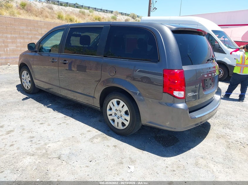 2018 Dodge Grand caravan VIN 2C4RDGBG6JR143380 IAAI salvage auction — NORMAL WEAR, Sf97 (California), sold $10,100 on 2026-07-28 (photo 3)