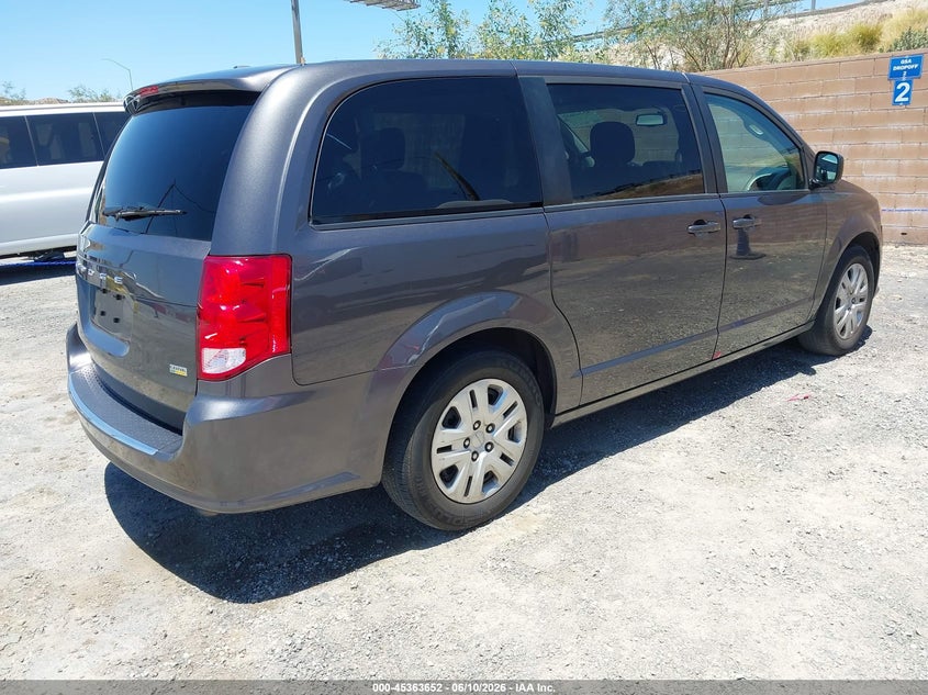2018 Dodge Grand caravan VIN 2C4RDGBG6JR143380 IAAI salvage auction — NORMAL WEAR, Sf97 (California), sold $10,100 on 2026-07-28 (photo 4)