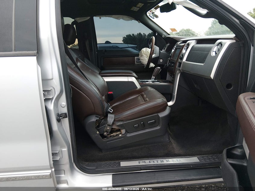 2009 Ford F-150 VIN 1FTPW14VX9FA81401 IAAI salvage auction — FRONT END, Clear (Arkansas), sold $1,600 on 2026-08-01 (photo 5)